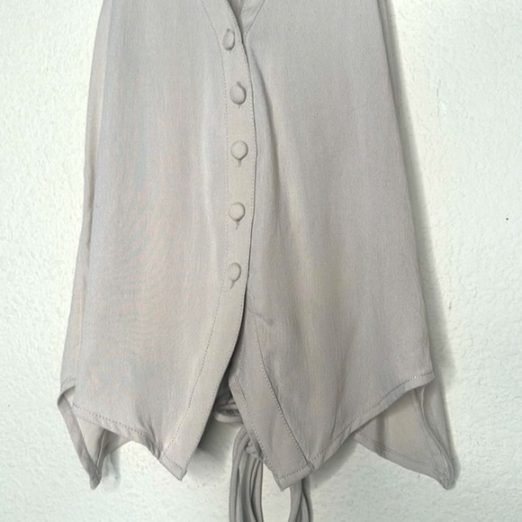 NWOT Free People Sheena Vest in Beige Size Medium - Picture 11 of 16